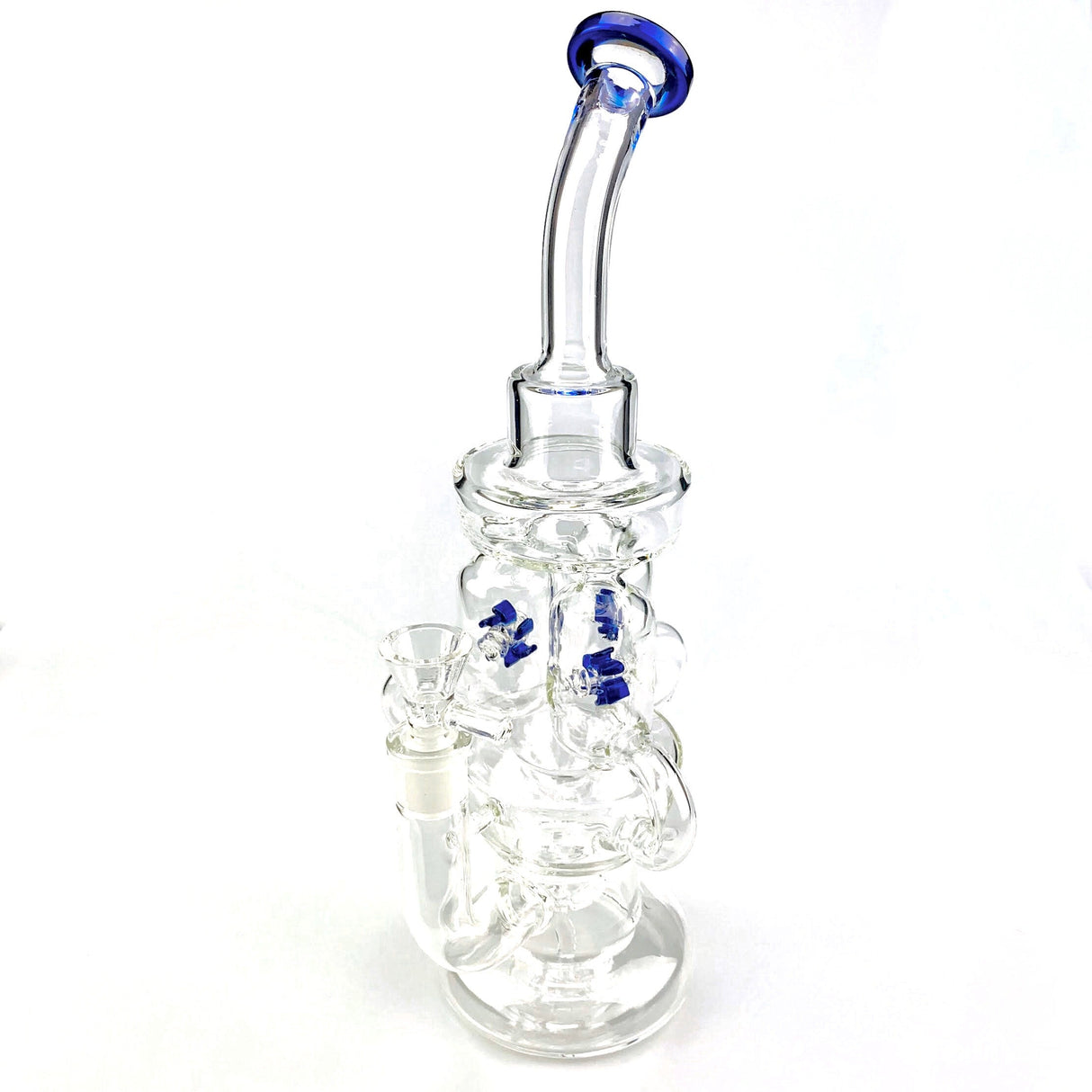 CaliConnected 12.5” Triple Turbine Recycler Bong 🌿🍯 