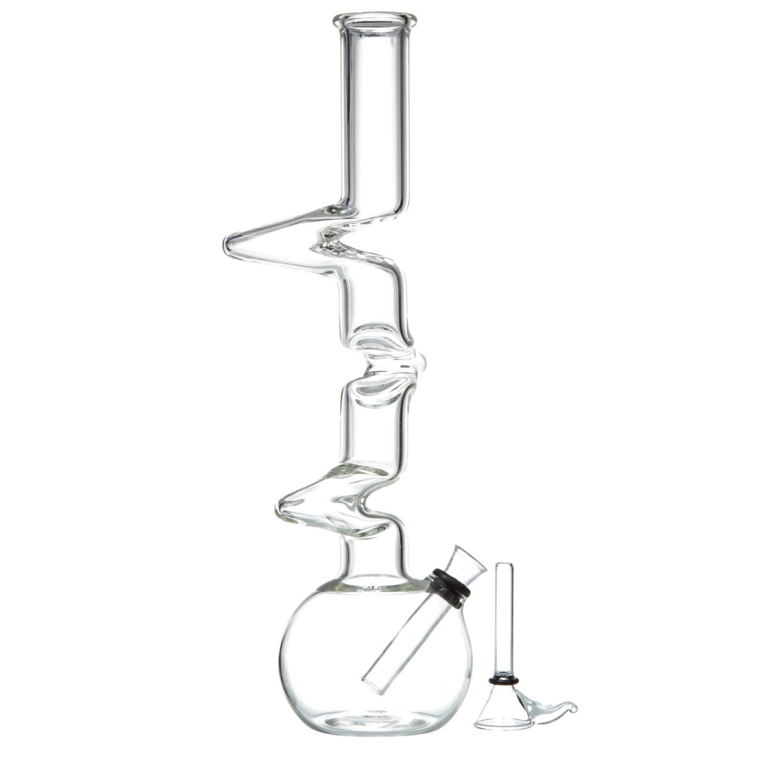 CaliConnected 12" Triple Zong Beaker Bong 