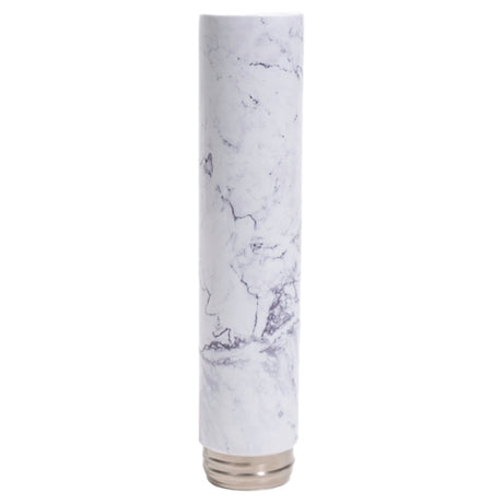 Chill Steel Pipes Neckpiece White Marble