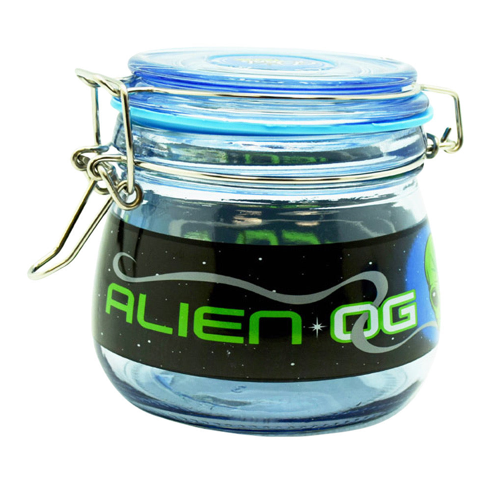 Dank Tank Airtight Glass Storage Jar - Alien OG