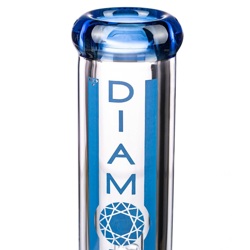 Diamond Glass 11” 9mm Thick Beaker Bong 