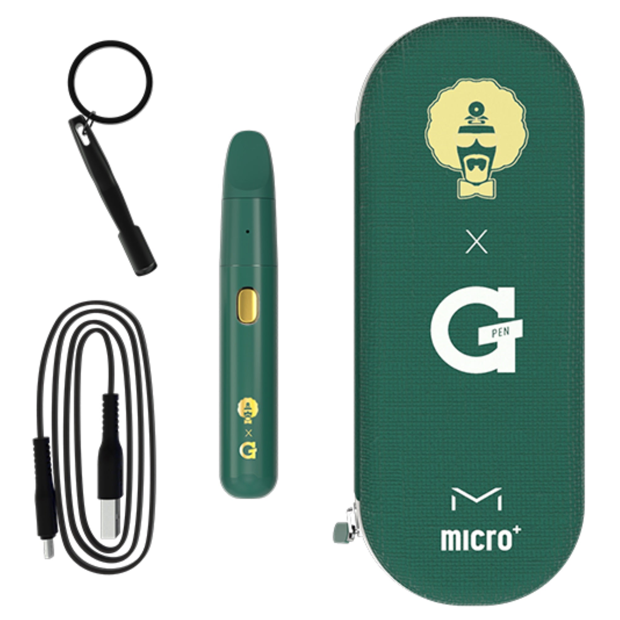 UA ピストハブ　前後セット　ペパーミントグリーン Dr. Greenthumb's x G Pen Micro+ Vaporizer 🍯🔋 – CaliConnected
