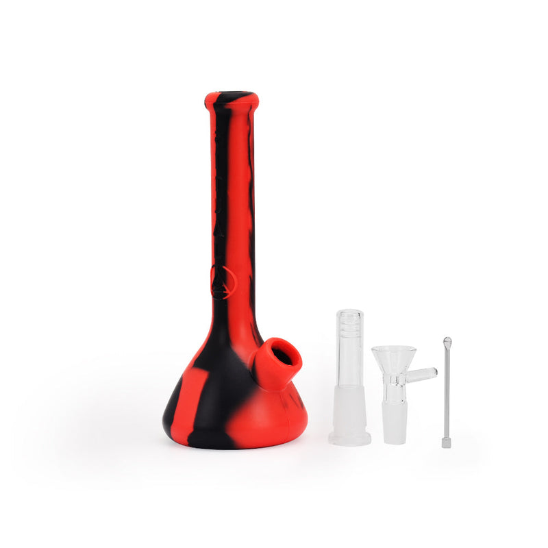 Ritual 7.5'' Deluxe Silicone Mini Beaker Red & Black