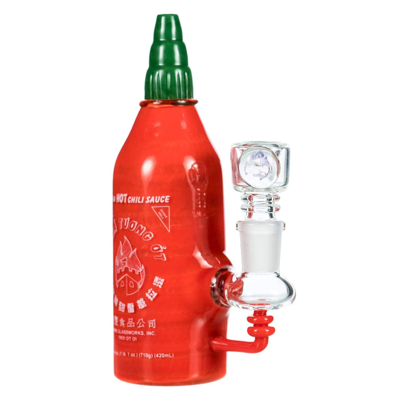 Empire Glassworks Sriracha Bottle Bong 