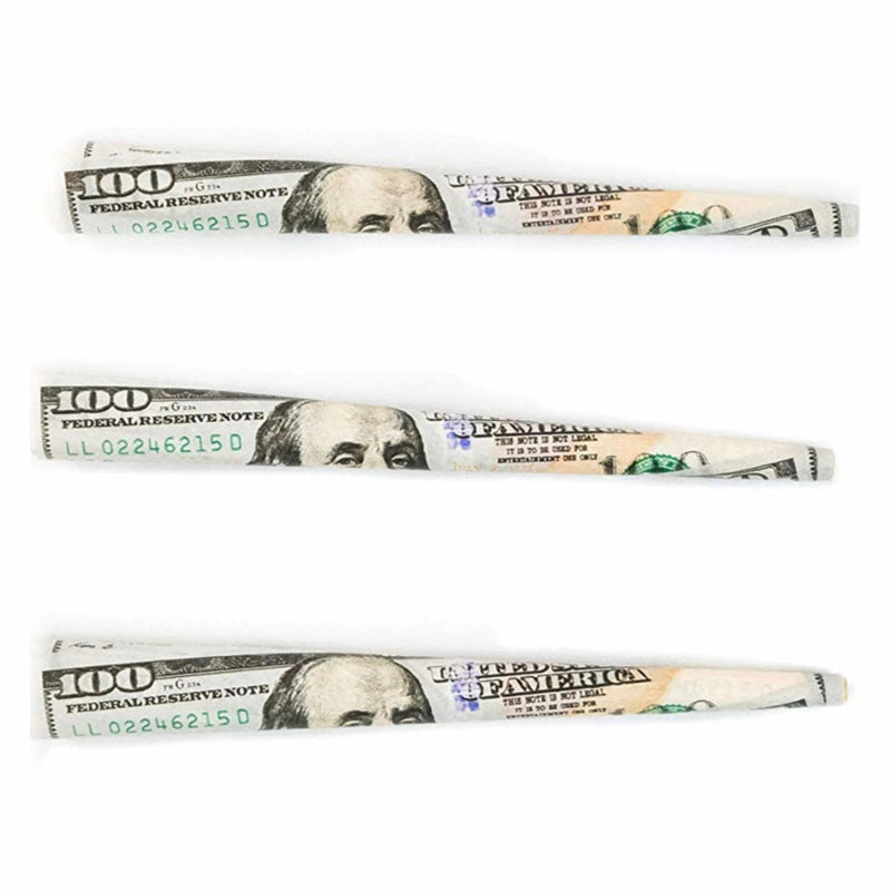 Empire Rolling $100 Dollar Bill Pre-Rolled Cones w. Tips