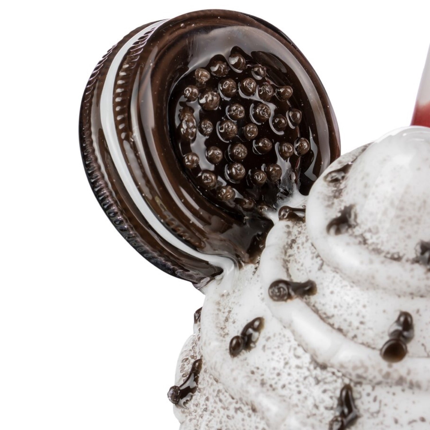Empire Glassworks "Chocolate Cookie Sundae Float" Water Pipe 🍨 