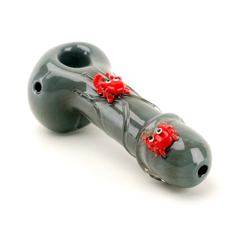 Empire Glassworks Crabby Penis Hand Pipe 🦀 