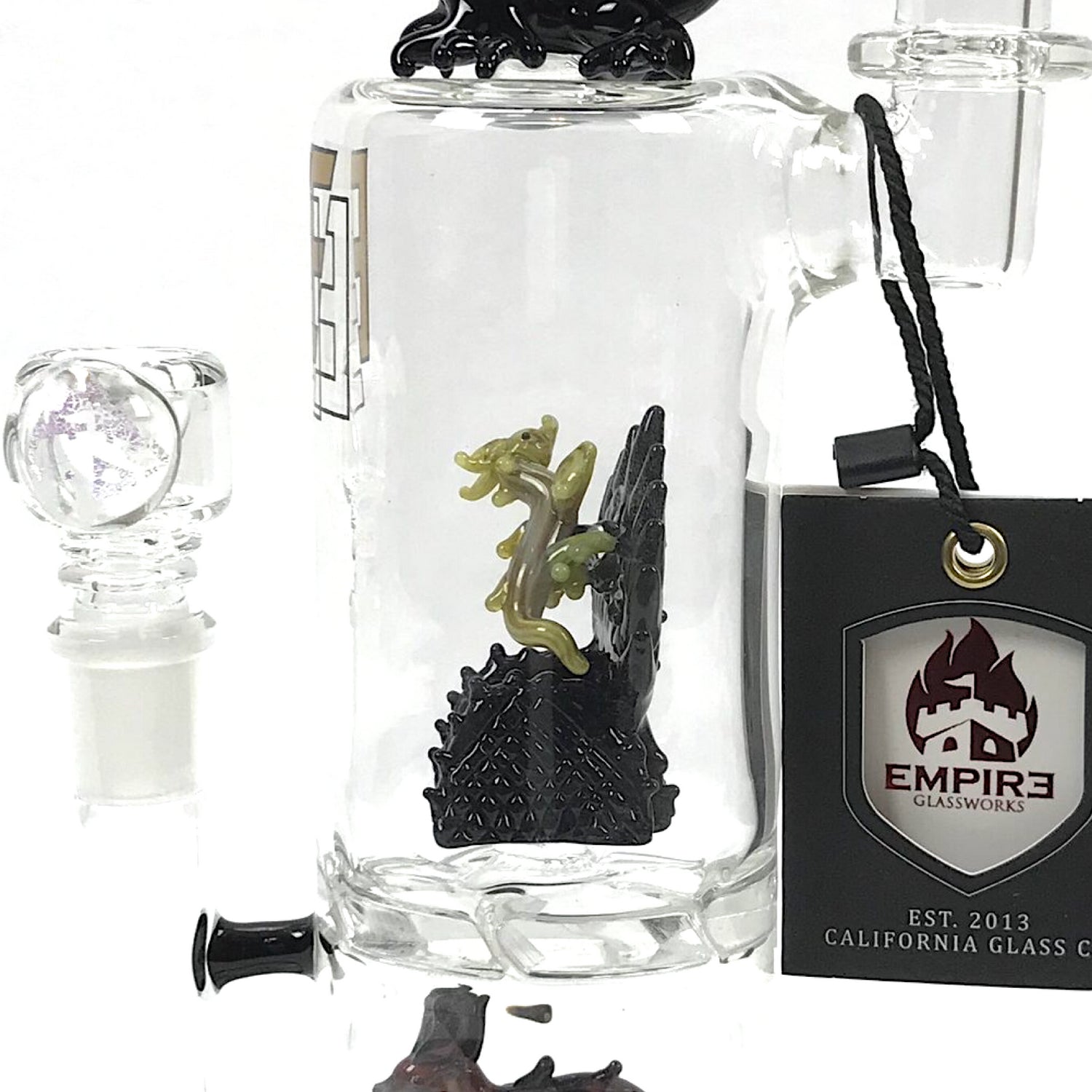 Empire Glassworks 12” Dragon’s Throne Water Pipe 