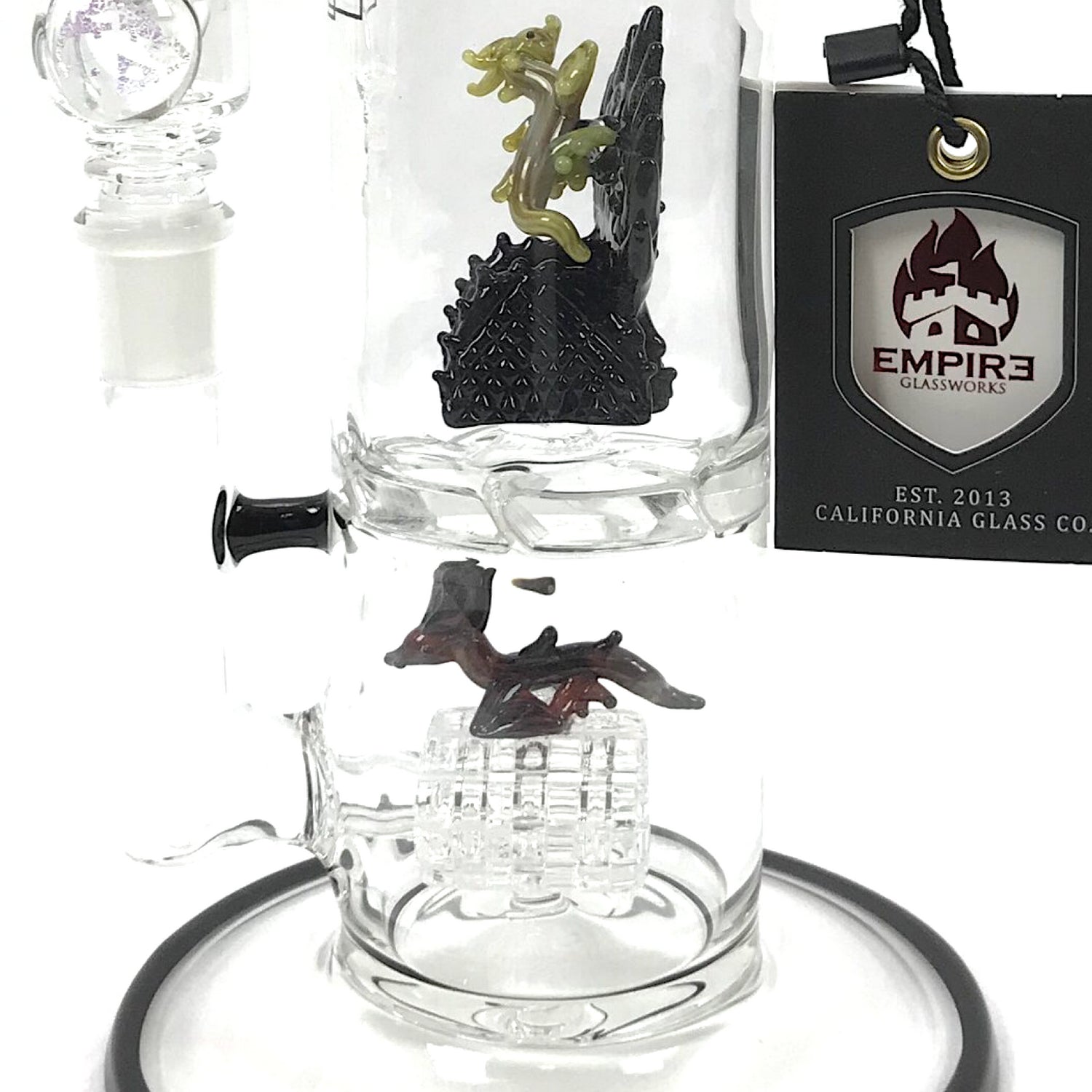 Empire Glassworks 12” Dragon’s Throne Water Pipe 