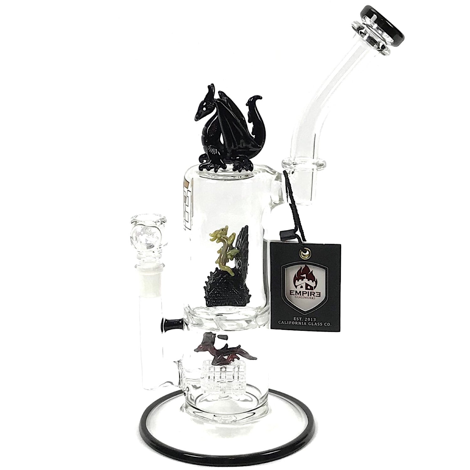 Empire Glassworks 12” Dragon’s Throne Water Pipe 