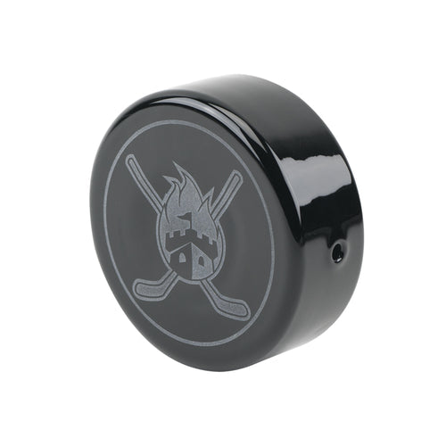 Empire Glassworks Hockey Puck Pipe Front