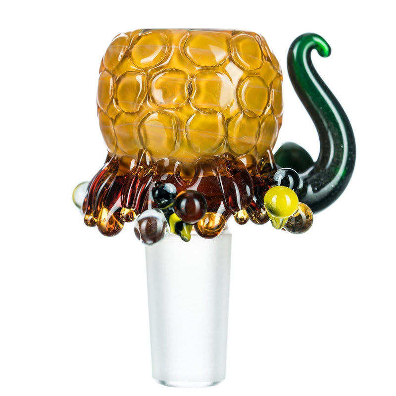Empire Glassworks Honeycomb Beehive Glass Bowl 