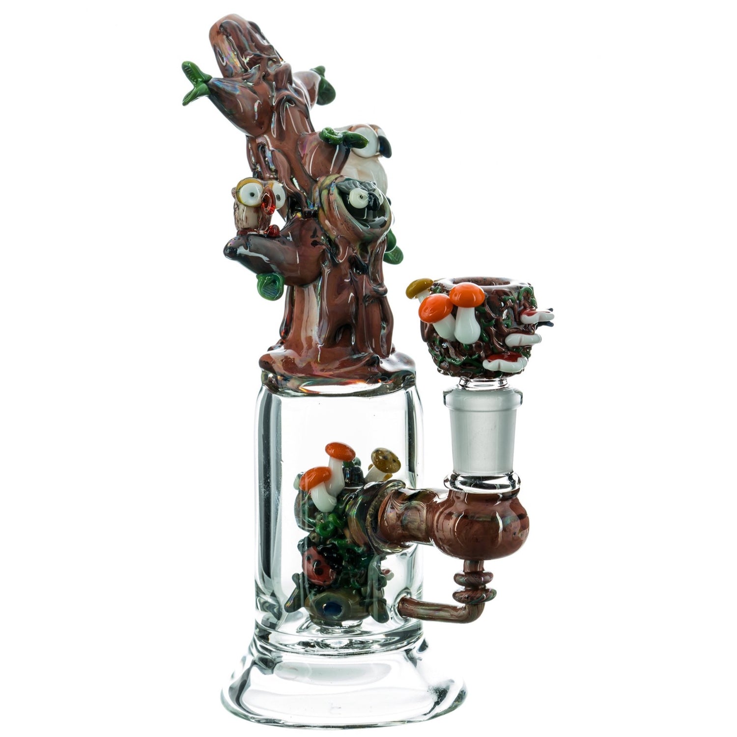 Empire Glassworks "Hootie’s Tree" Water Pipe 🦉 
