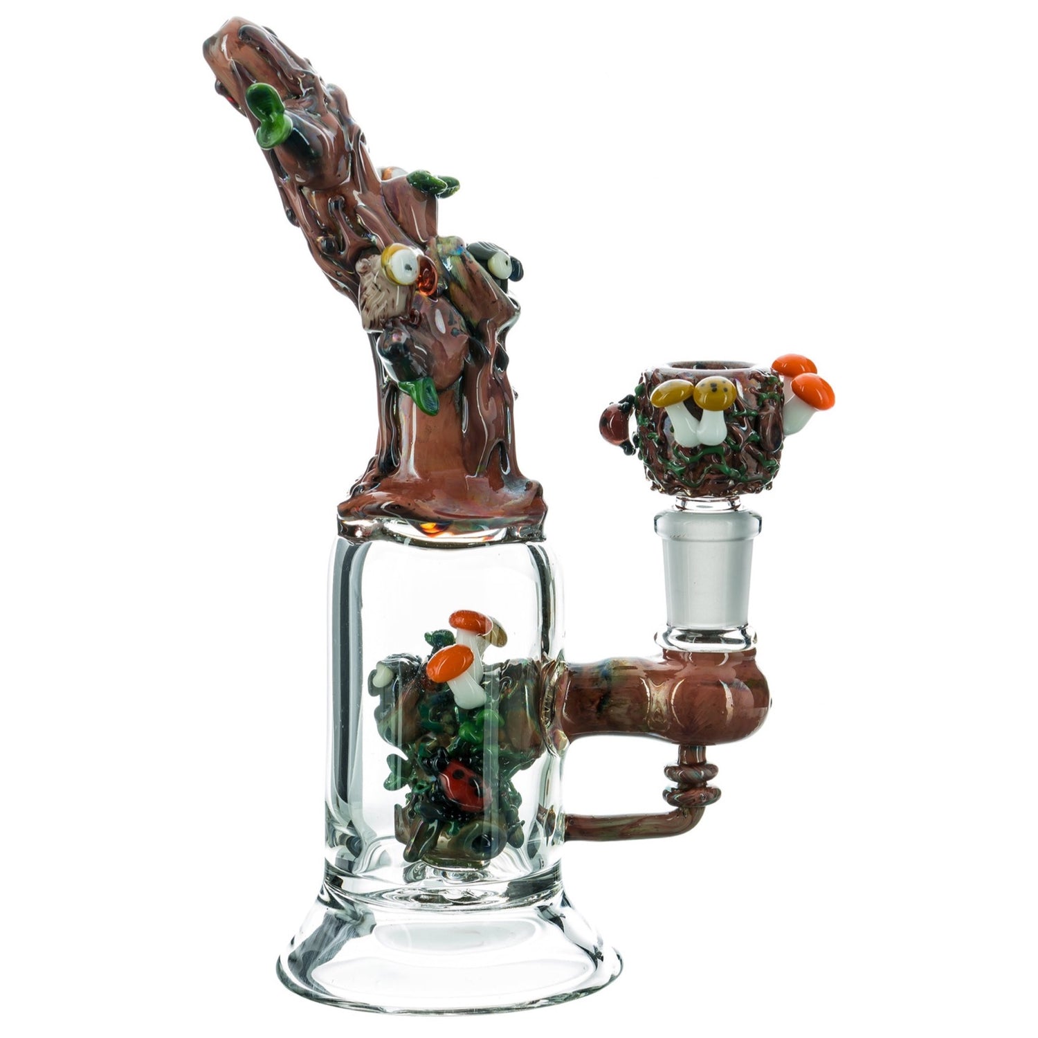 Empire Glassworks "Hootie’s Tree" Water Pipe 🦉 