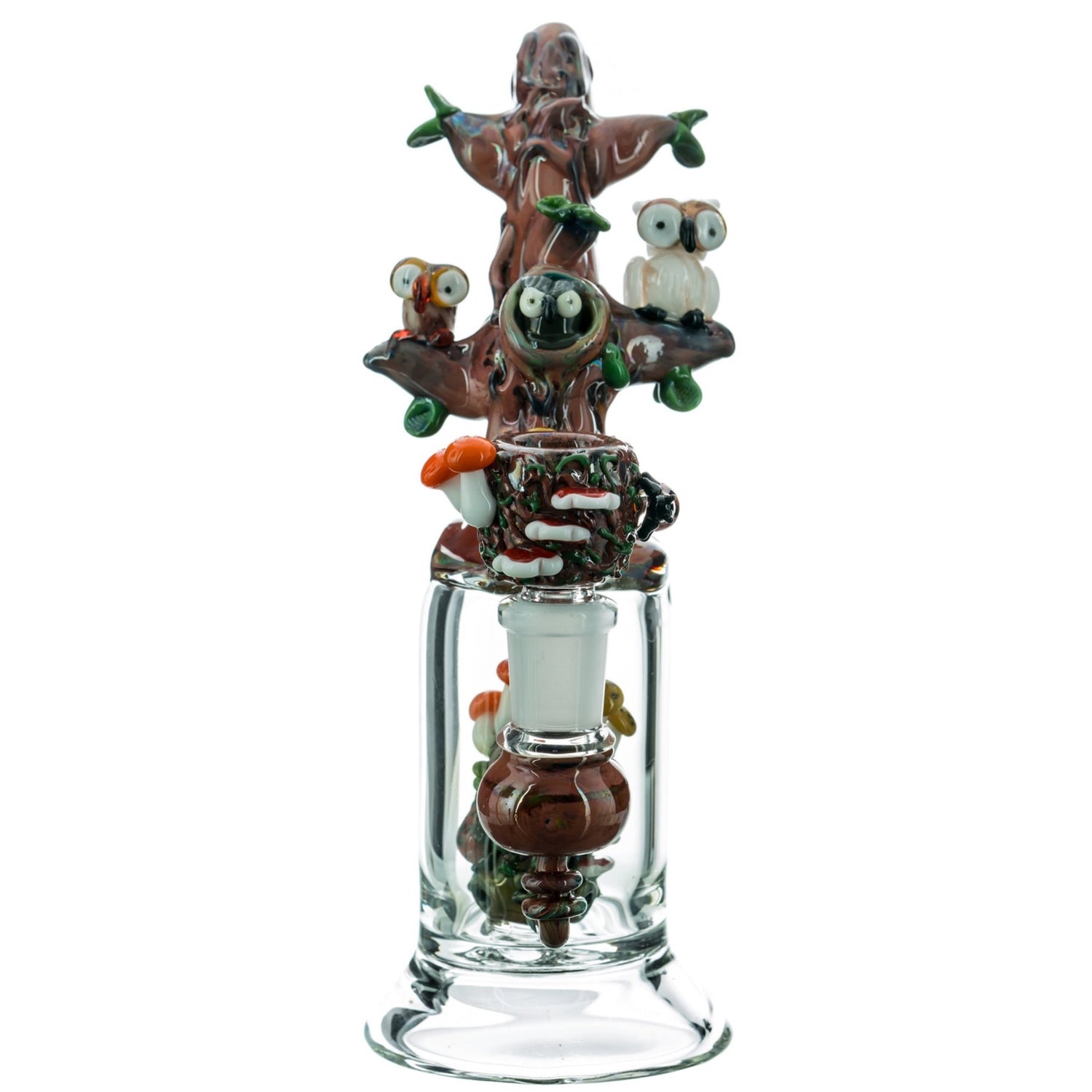Empire Glassworks "Hootie’s Tree" Water Pipe 🦉 