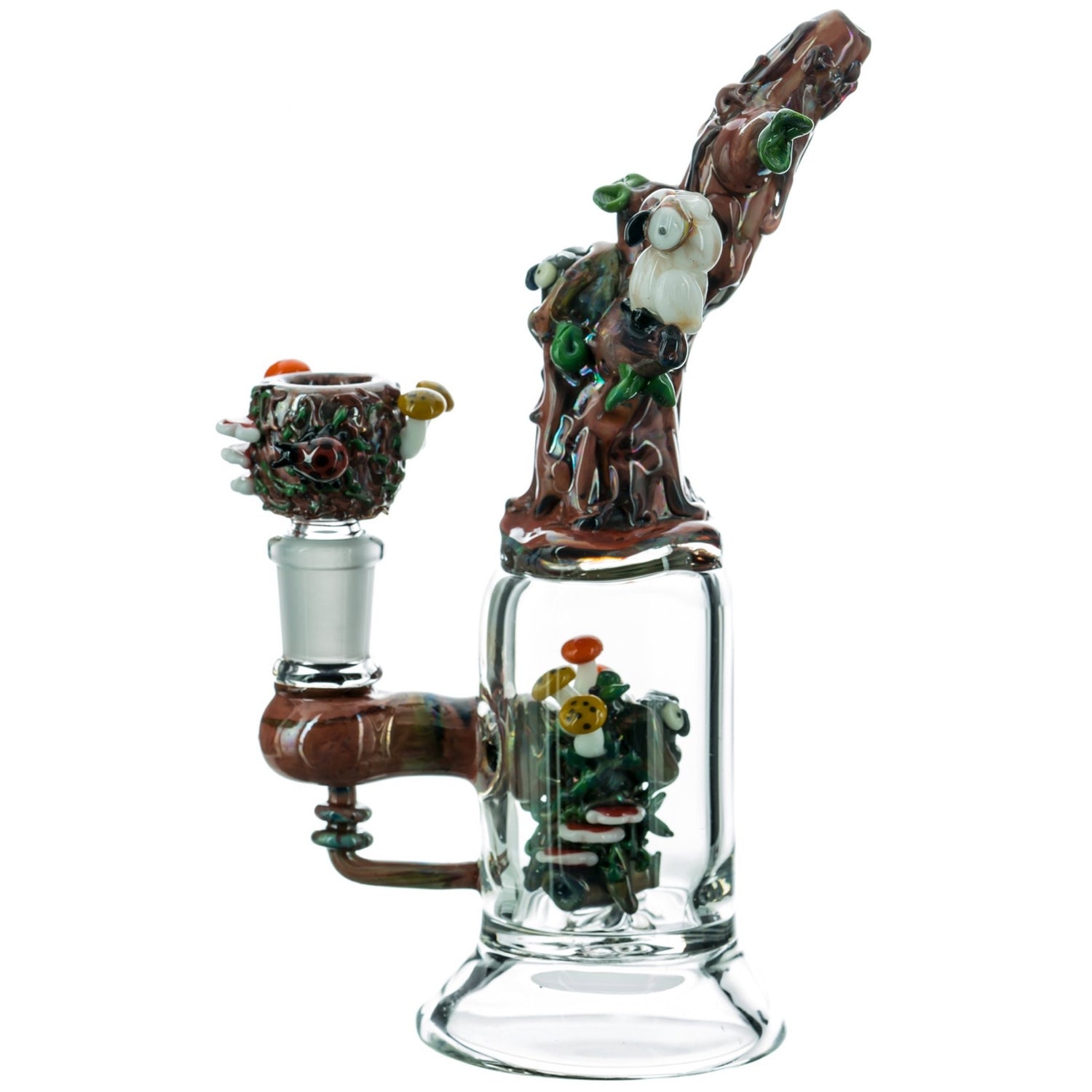 Empire Glassworks "Hootie’s Tree" Water Pipe 🦉 