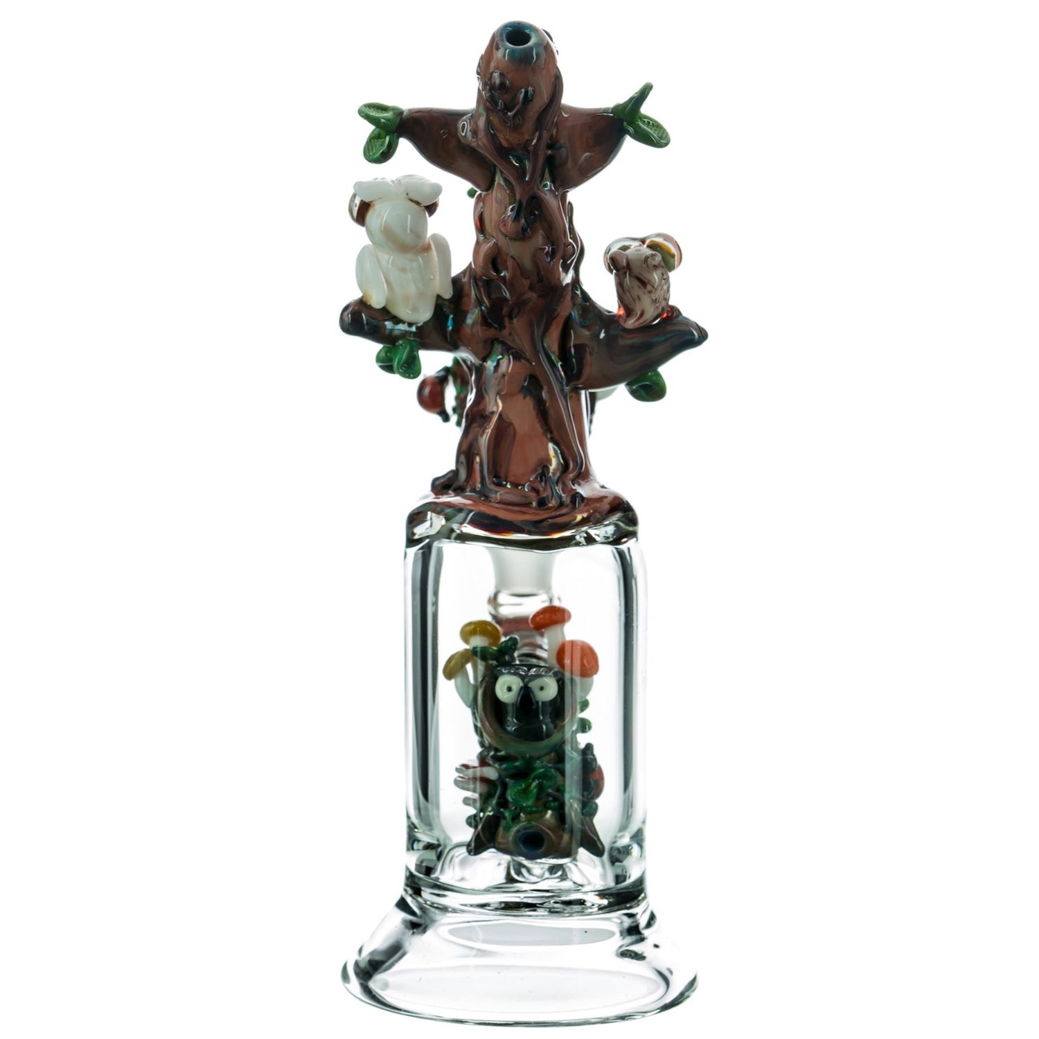 Empire Glassworks "Hootie’s Tree" Water Pipe 🦉 