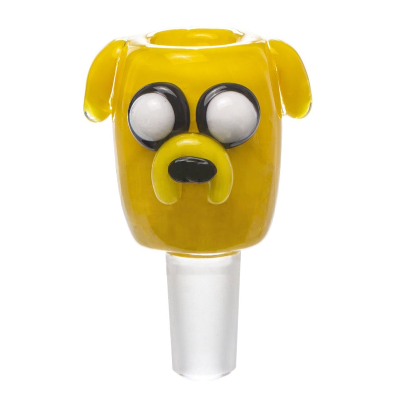 Empire Glassworks “Yellow Dog” Adventure Time Bowl Piece 