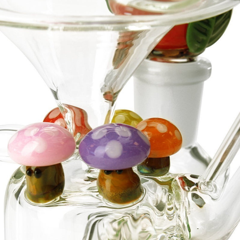 Empire Glassworks Mini Mushroom Recycler Bong 🍄 