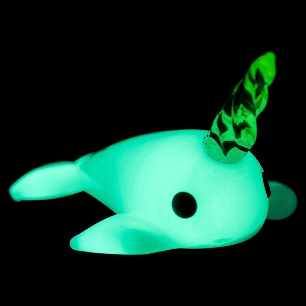 Empire Glassworks Mini Narwhal Dabber Tool 🐳 