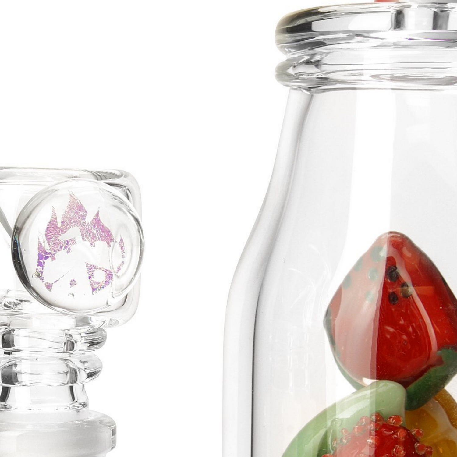 Empire Glassworks Fruity Detox Drink Water Pipe 🍉🍊 