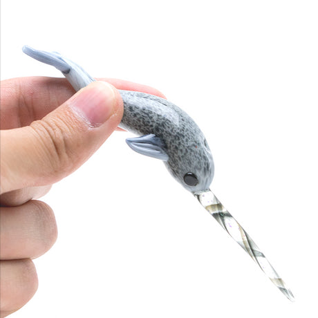 Empire Glassworks “Ned the Narwhal” Dabber Tool 