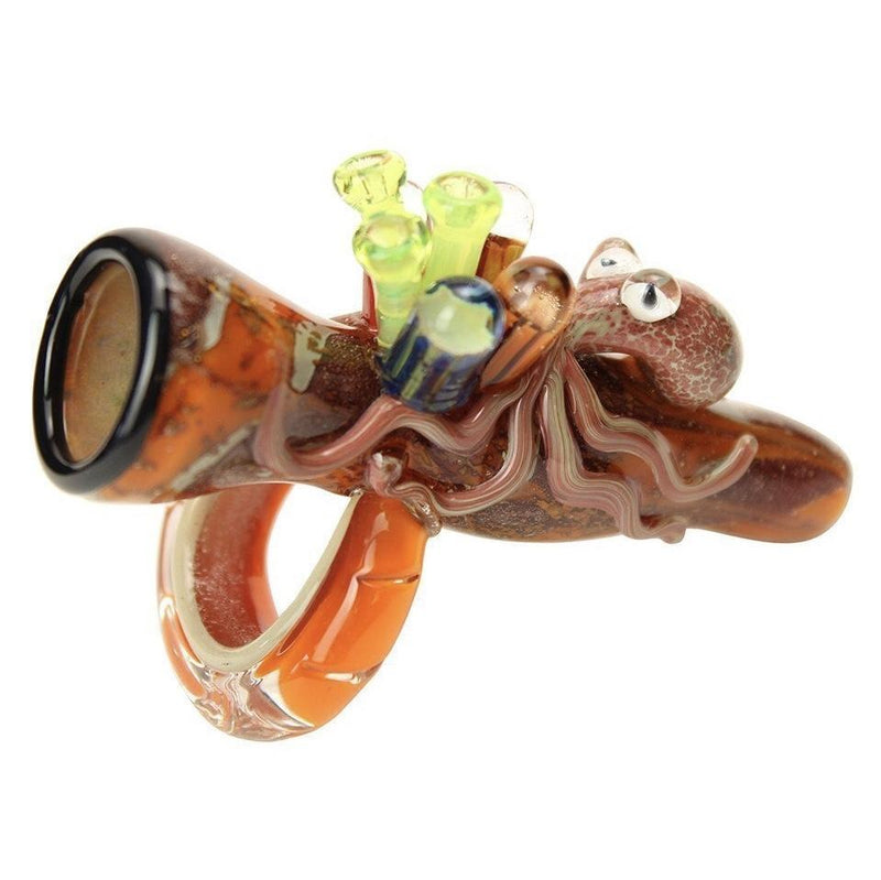 Empire Glassworks “Ollie the Octopus” Chillum Pipe 🐙 