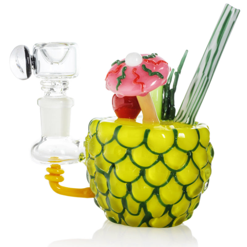 Empire Glassworks “Pineapple Paradise” Mini Bong 🌴🍍 
