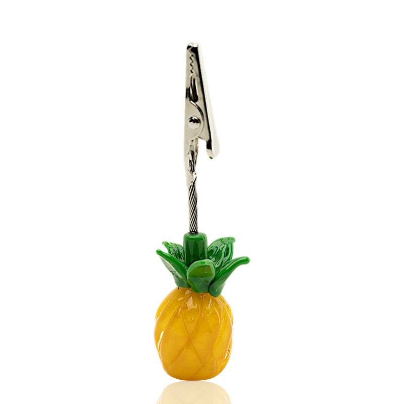 Empire Glassworks Pineapple Roach Clip 🍍 
