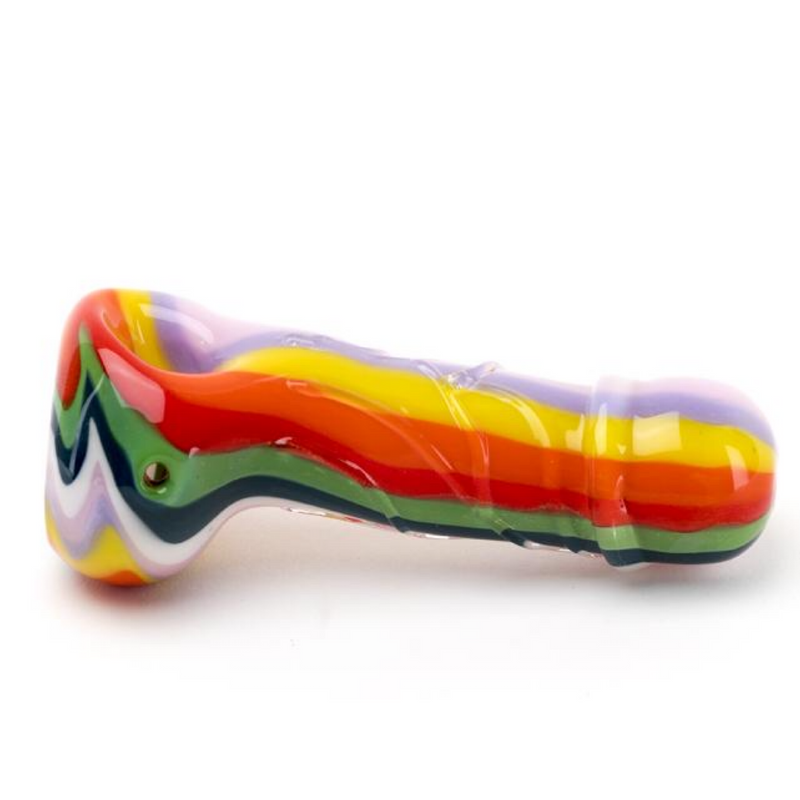 Empire Glassworks “Rainbow Rod” Penis Pipe 🌈 