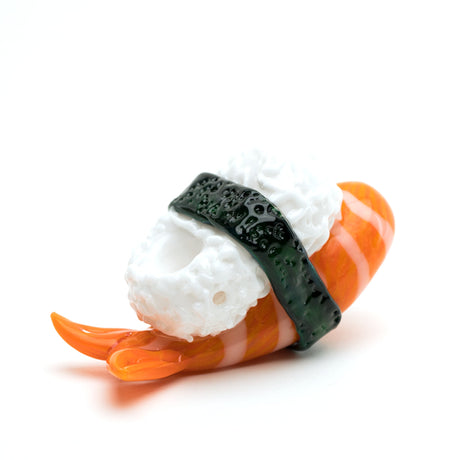 Empire Glassworks "Shrimp Nigiri" Sushi Hand Pipe 🍣 