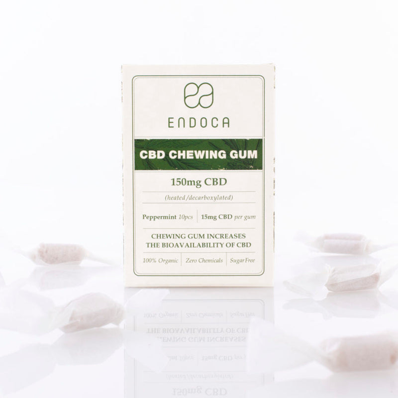 Endoca Hemp Oil Gum 10 Count (150mg CBD) 