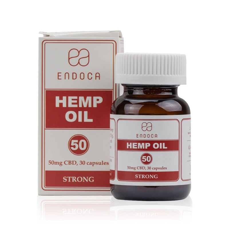 Endoca Hemp Oil Capsules (10-50mg CBD each) 💊