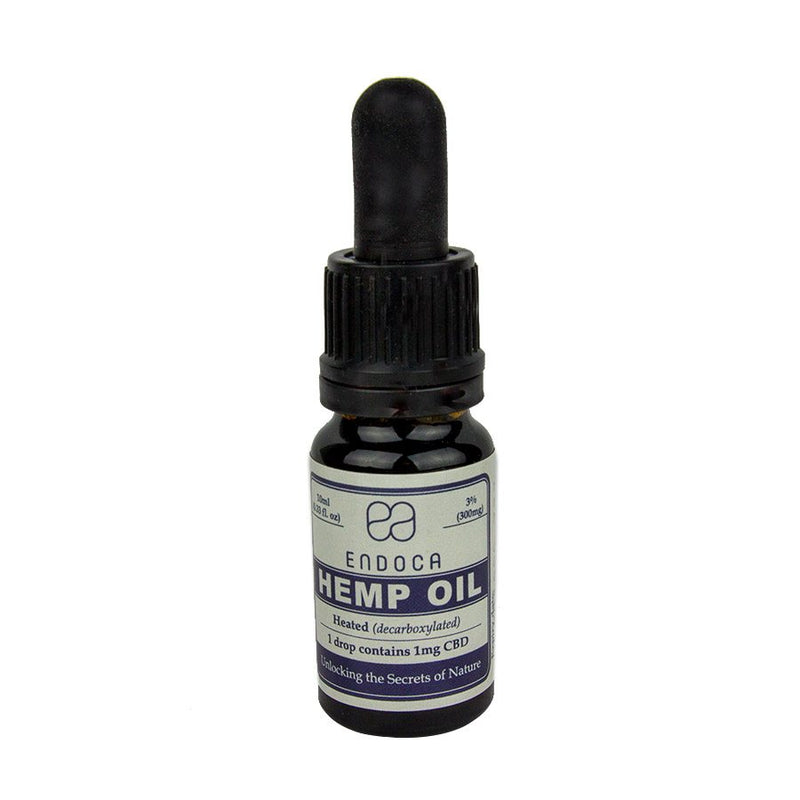 Endoca Hemp Oil Drops (10ml, 300-1500mg CBD) 💧