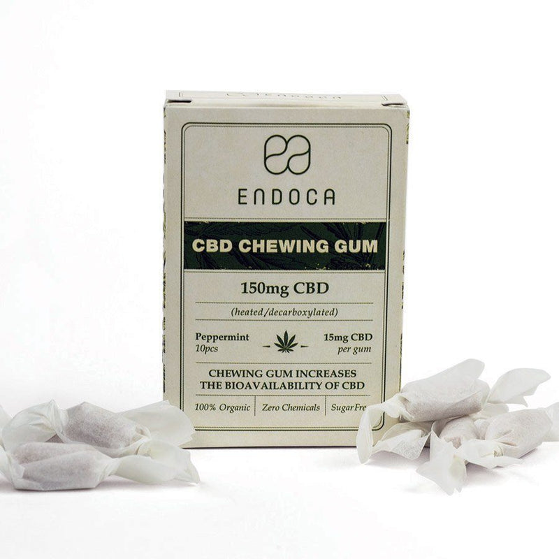 Endoca Hemp Oil Gum 10 Count (150mg CBD) 
