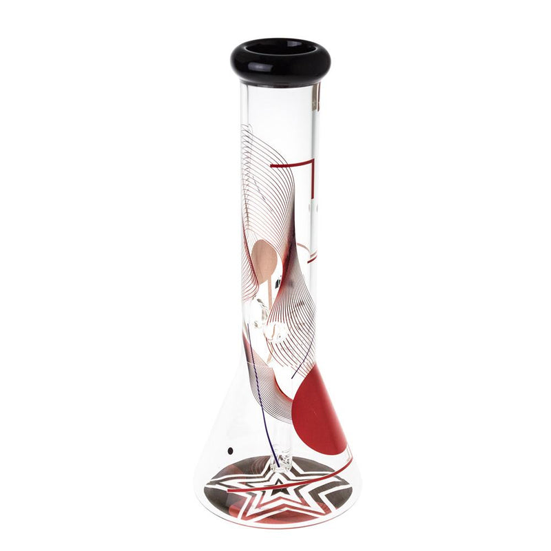 Famous X GOA 12” Glass Beaker Bong 