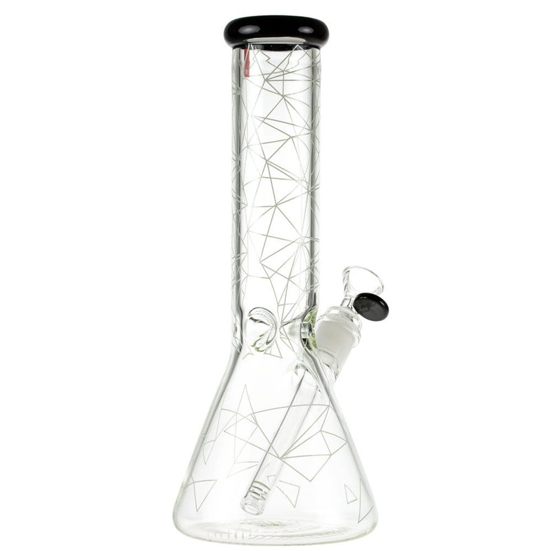 Famous X Space 12” Glass Beaker Bong 