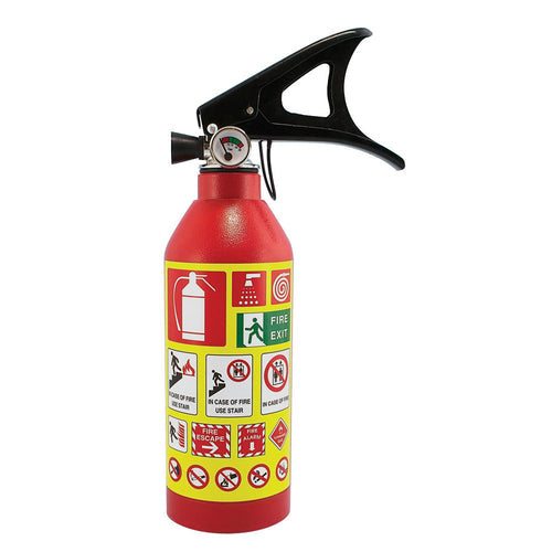 Fire Extinguisher Stash Container