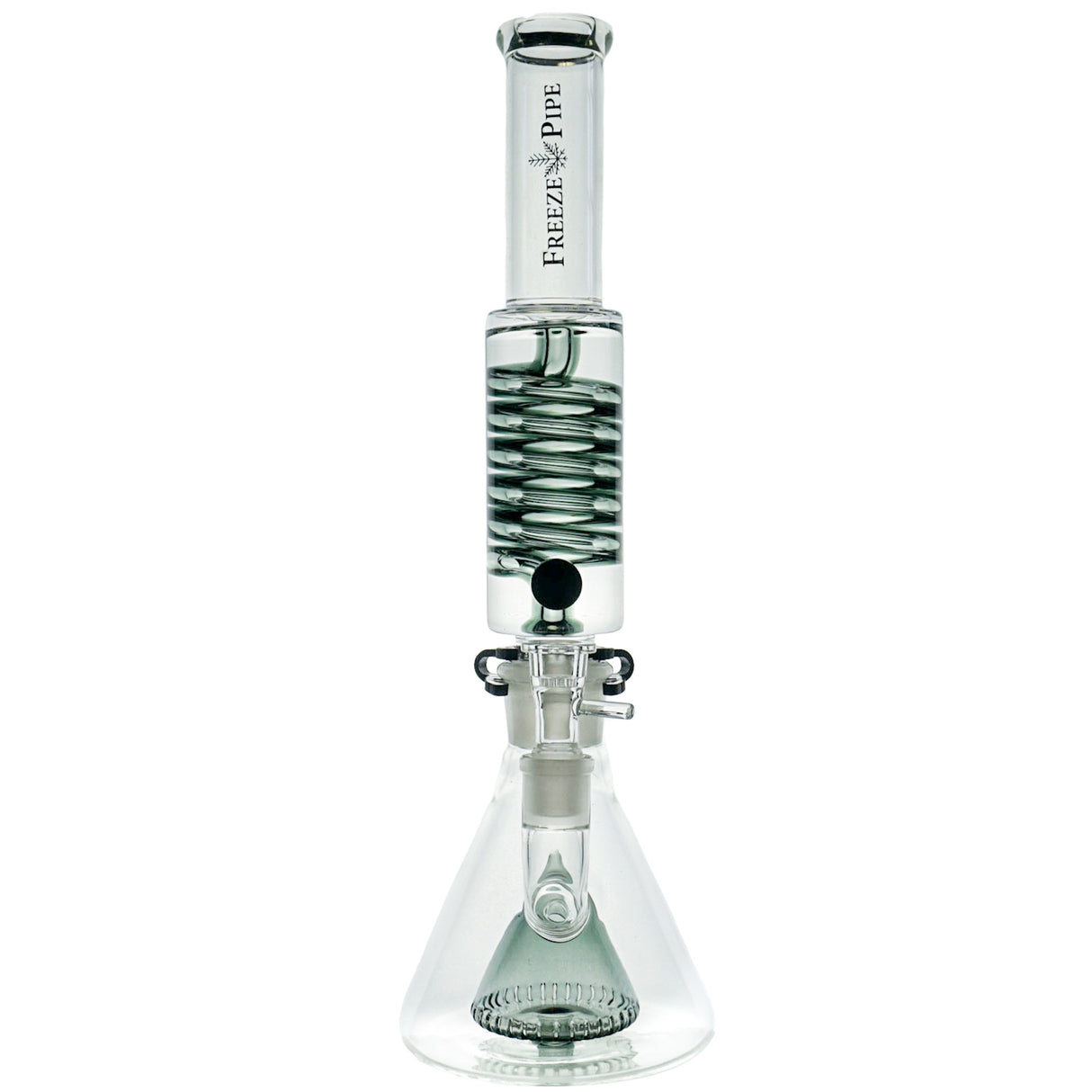 Freeze Pipe XL Beaker Bong Front