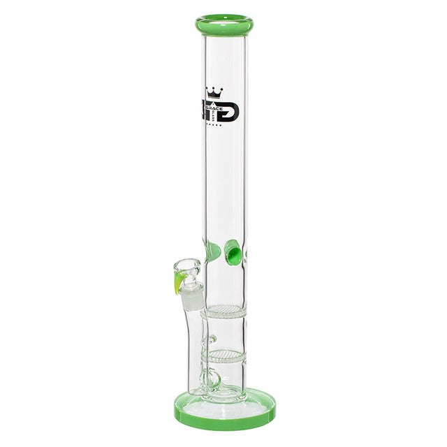 Grace-Glass 18" Double Honeycomb Perc Bong