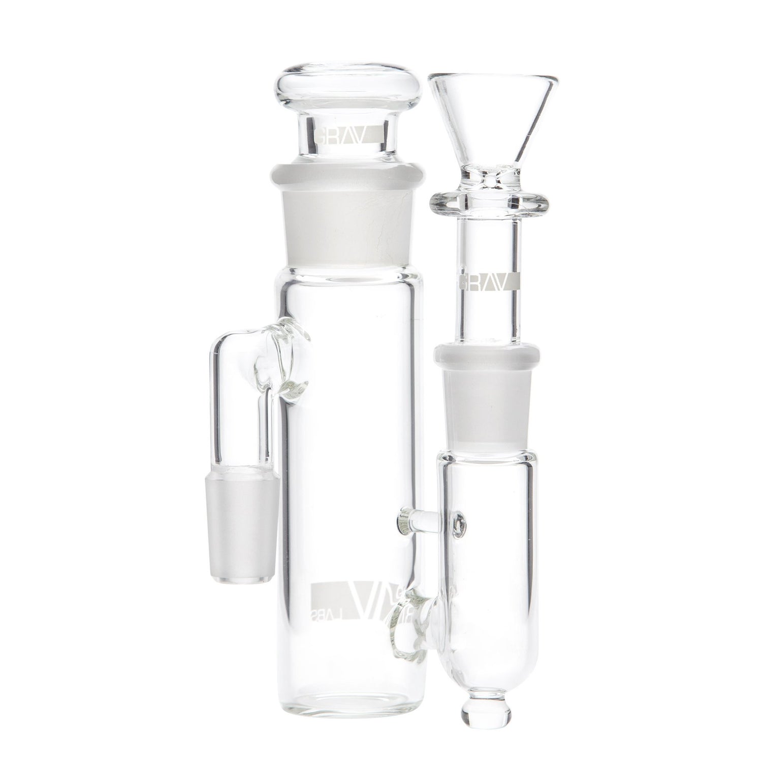 Grav® "Phoenix" Open Top Ashcatcher - 14mm Joint, 90° Angle 