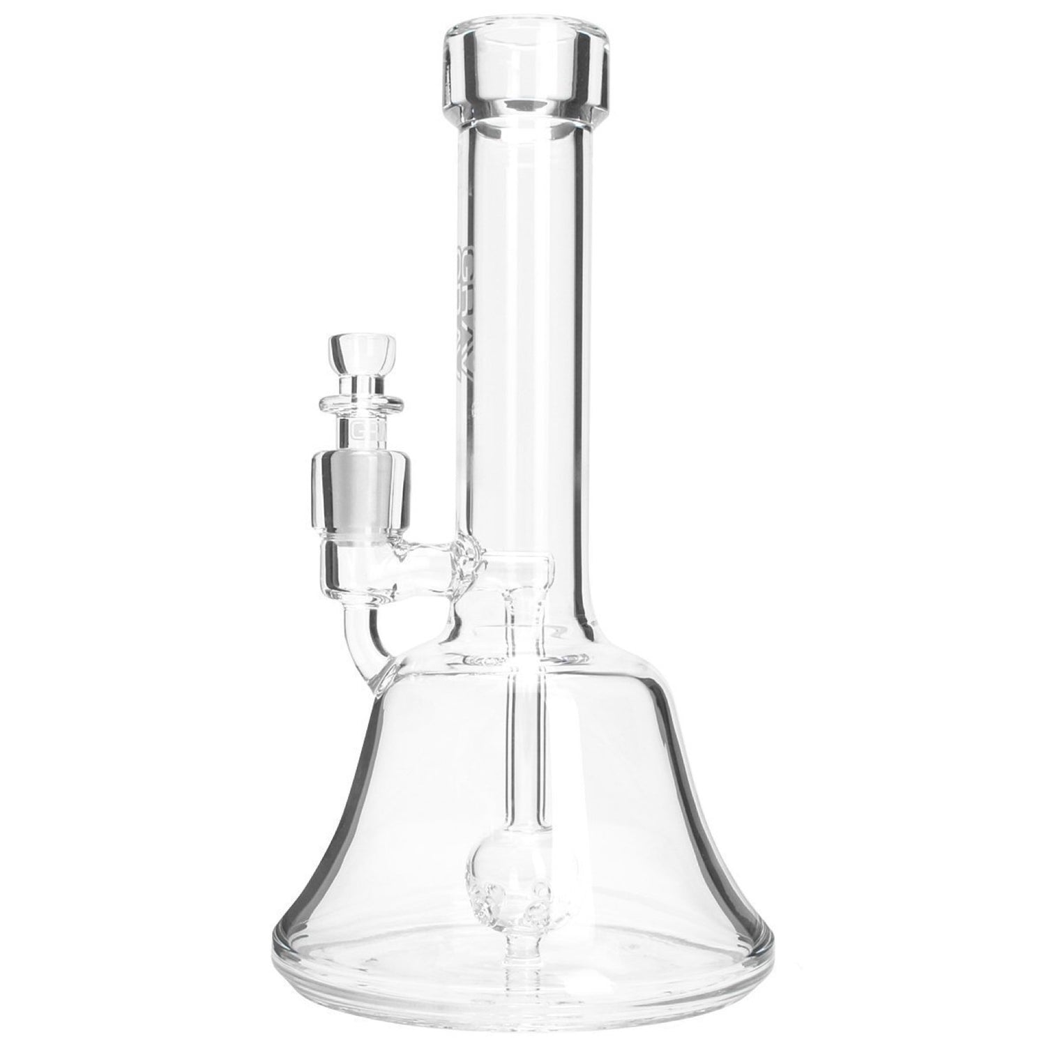 Grav® 9” Bell Base Beaker Bong w. Orb Perc 