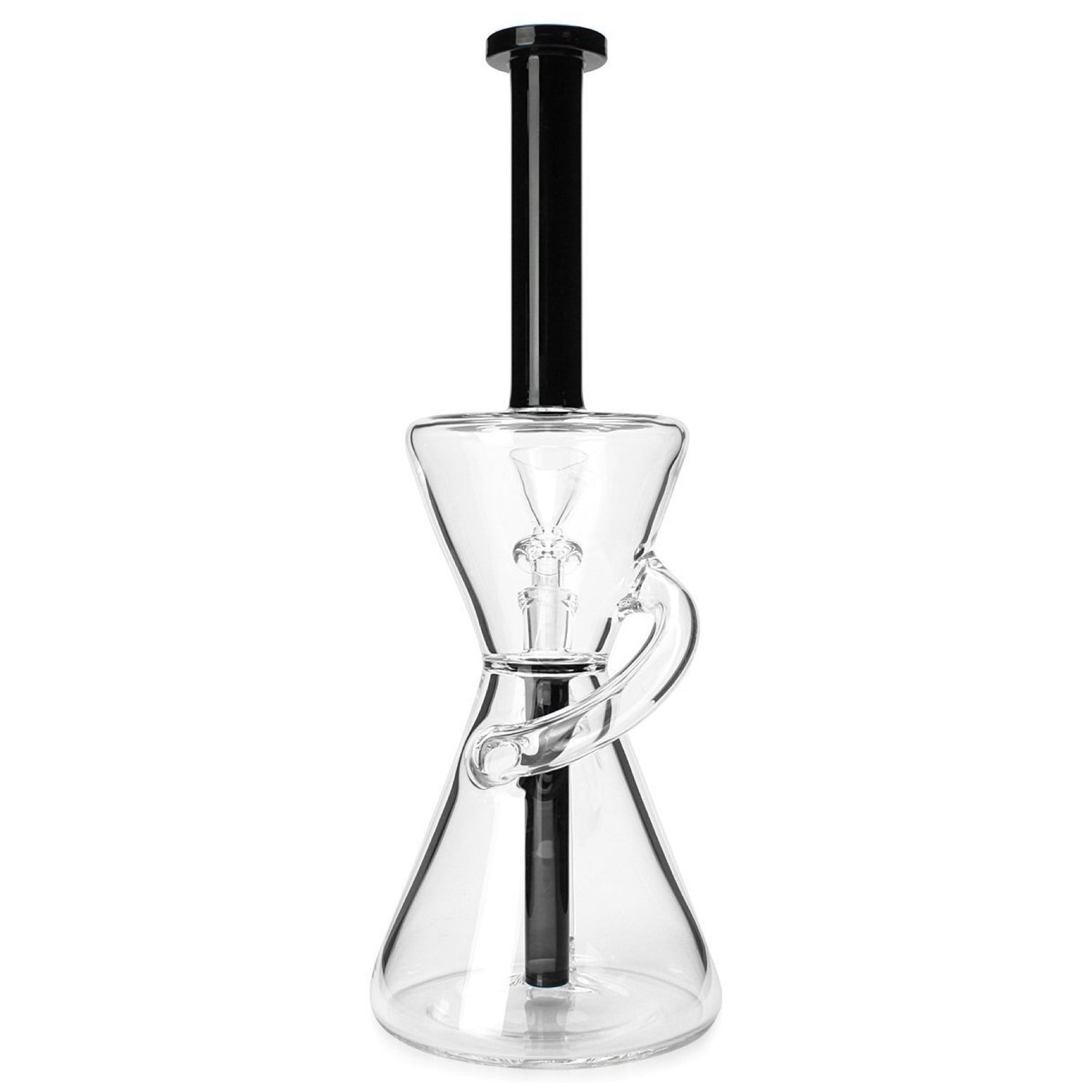 Grav® 10” Hourglass Recycler Bong 