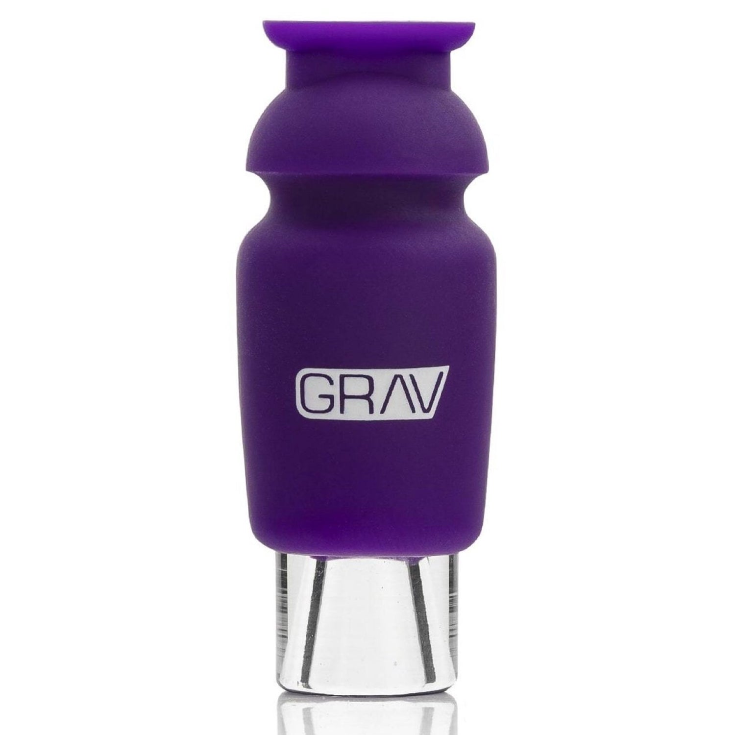 Grav® Silicone Capped Glass Crutch Filter Tip 