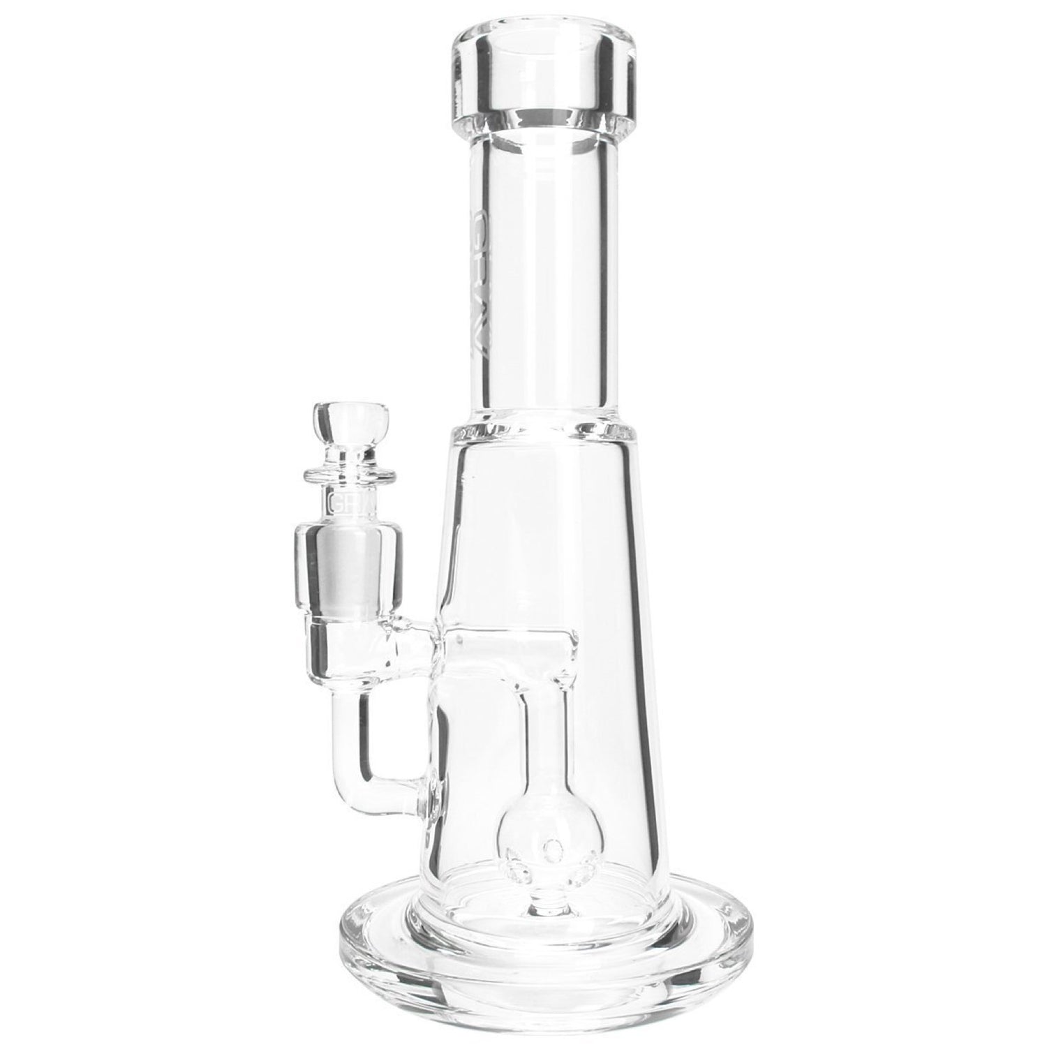 Grav® 8” Small Straight Tube Bong w. Orb Perc 