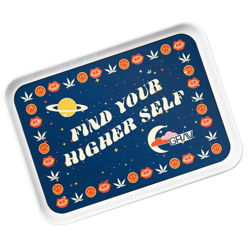 Grav® “Find your Higher Self” Rolling Tray