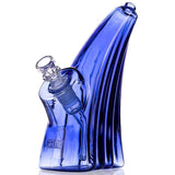 Grav® Wave Bubbler Bong Light Cobalt