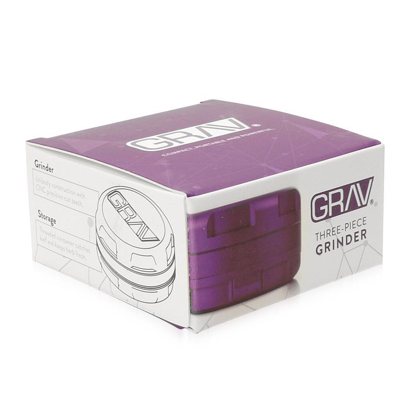 Grav® 3-Piece Aluminum Grinder 
