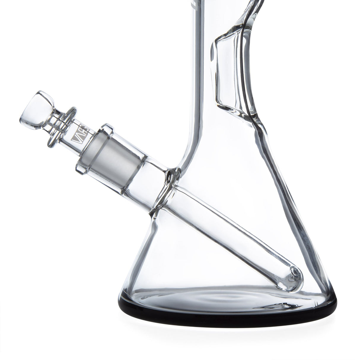 Grav® 8” Beaker Base Water Pipe - Black 