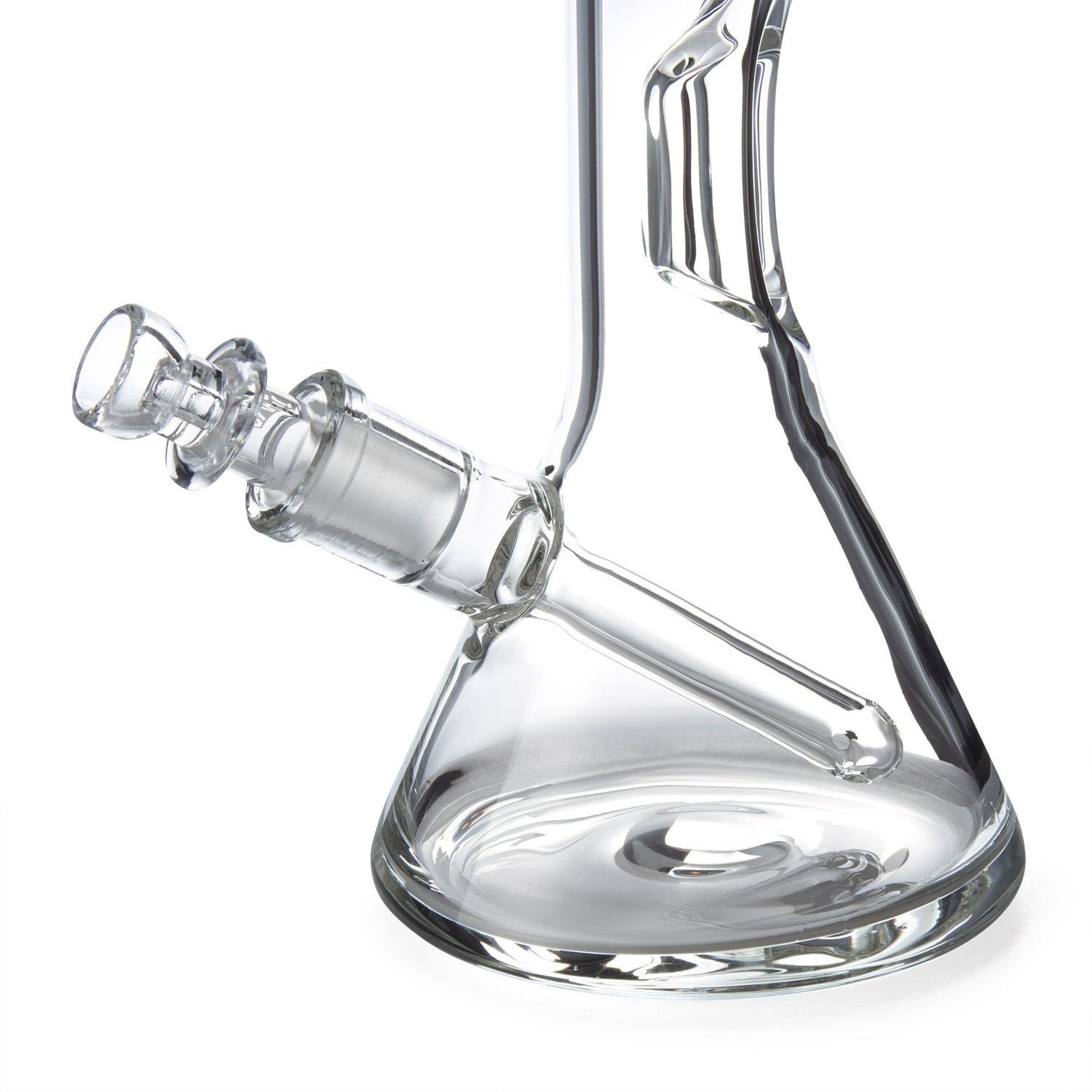 Grav® 8” Beaker Base Water Pipe - Clear 